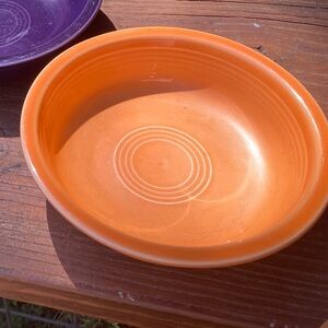 FIESTAWARE: Tangerine orange 🍊 medium bowl